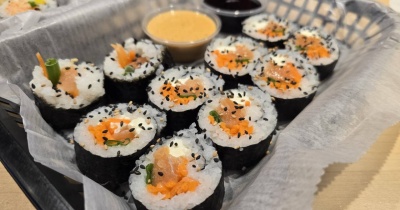 We Built Our Own Sushi Rolls At FUSIAN!