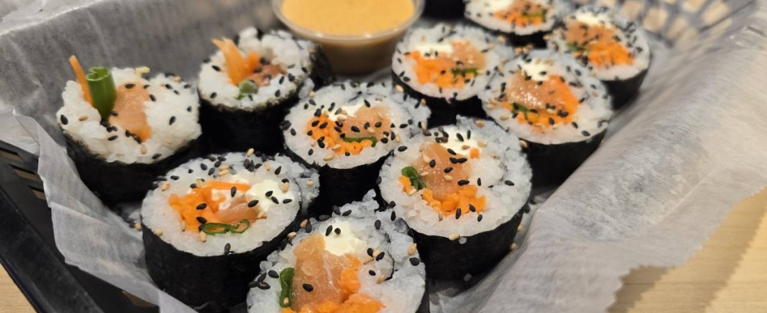 We Built Our Own Sushi Rolls At FUSIAN!