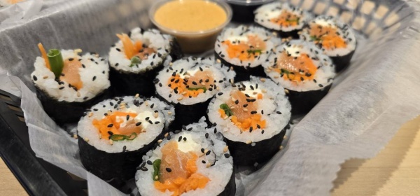 We Built Our Own Sushi Rolls At FUSIAN!