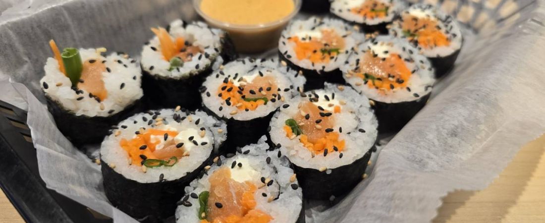 We Built Our Own Sushi Rolls At FUSIAN!