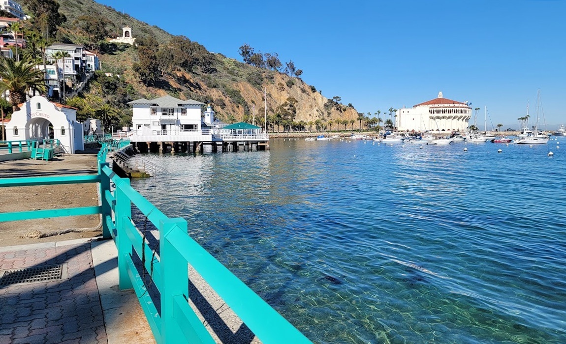 Catalina Island is a great romantic getaway during winter