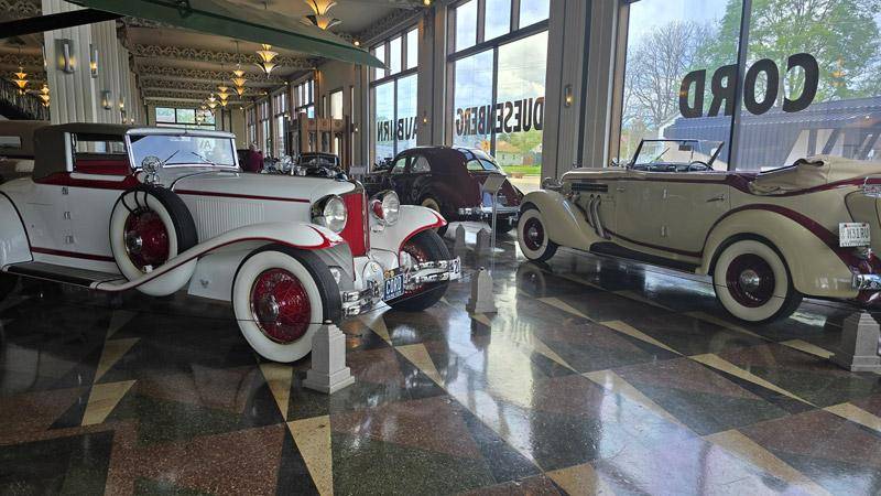 auburn cord dusenburg museum