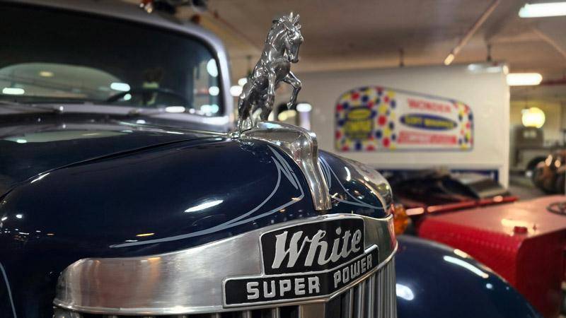 white super power national auto truck museum