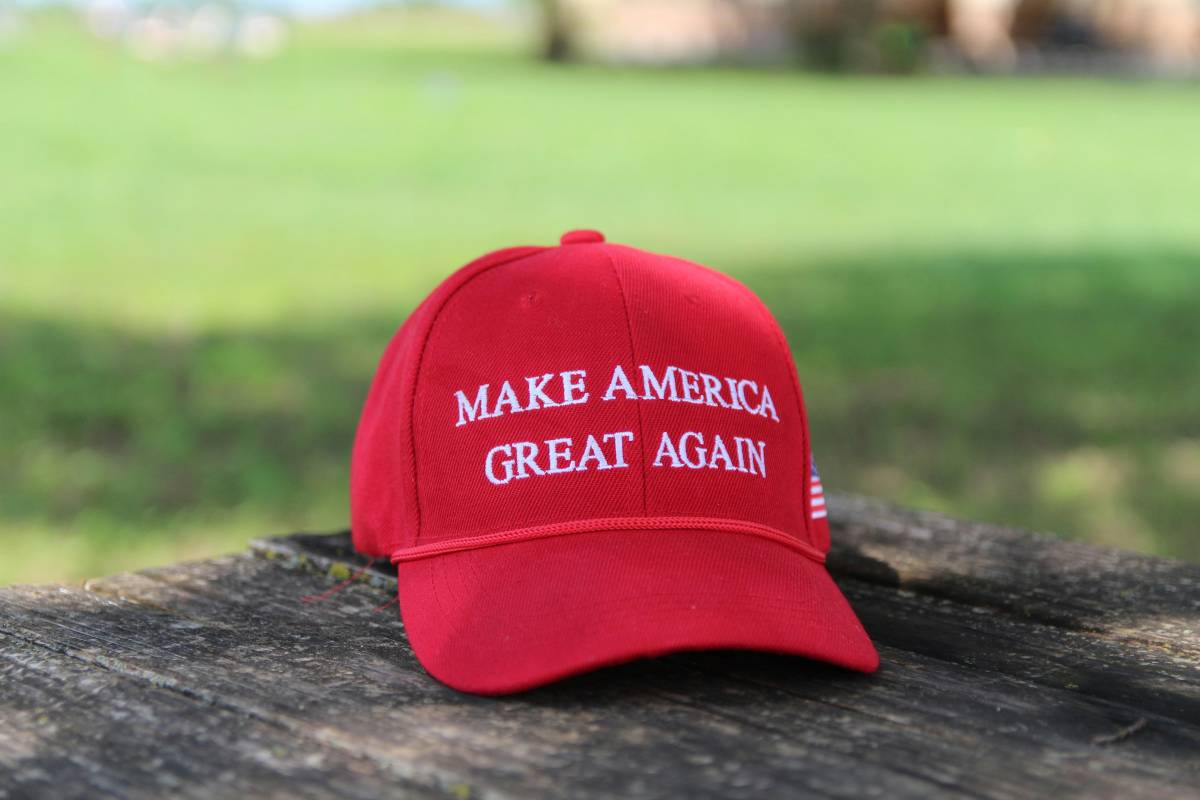 a trump hat is seen by many as a divisve symbol but it is possible for your marriage to survive