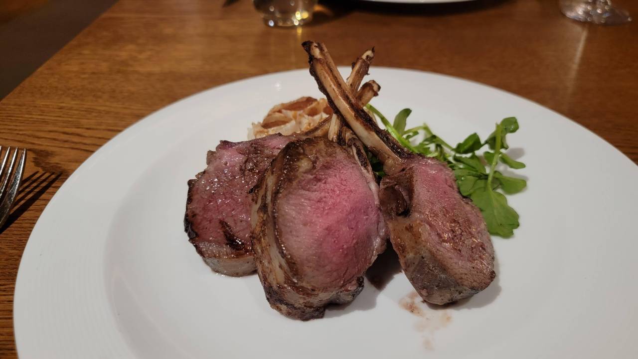 lean meat lamb chops on virgin voyages